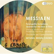 Messiaen ： Turangalila Symphony， Quartet / Orchestre Del’Opera Bastille， Ming─Whung Chung (2CD)