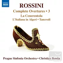Rossini： Overtures， Vol. 3 / Benda， Prague Sinfonia