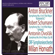 Horvath conducts Bruckner，Schumann and Dvorak / Milan Horvath (2CD)