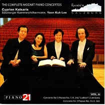 Cyprien Katsaris/ Mozart complete piano concerto Vol.6 / Cyprien Katsaris， Yoon Kuk Lee