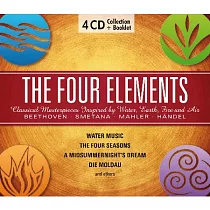 V.A. / The Four Elements─classical Masterpieces Inspirated By Water， Earth， Fire & Air (4CD)