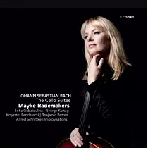 Bach cello suites No.1~6 / Mayke Rademakers (3CD)