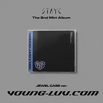 STAYC ─ YOUNG─LUV.COM JEWEL CASE VER. 迷你二輯 (韓國進口版) 6版隨機