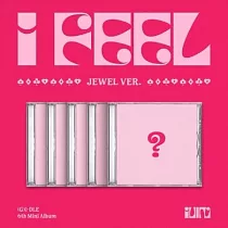 (G)I─DLE ─ I FEEL (6TH MINI ALBUM) 迷你六輯 JEWEL VER 隨機版 (韓國進口版)