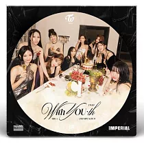 美國進口 TWICE ─ WITH YOU─TH 迷你十三輯 圖案黑膠唱片 兩版隨機 限量版 (韓國進口版)