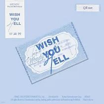 WENDY / 第二張迷你專輯"Wish You Hell" (QR Ver.) (SMART ALBUM)