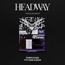 PURPLE KISS 7TH MINI ALBUM [HEADWAY] 迷你七輯 POCA版(韓國進口版)