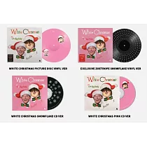 金泰亨 V (BTS) x BING CROSBY ─ WHITE CHRISTMAS SNOWFLAKE CD (美國進口版)