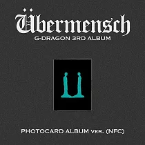 權志龍 G─DRAGON ( BIGBANG ) ─ [ÜBERMENSCH] 正規三輯 PHOTOCARD ALBUM綠版(韓國進口版)