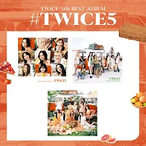 TWICE ─ #TWICE5 精選輯 日本進口版 初回限定版A (日本進口版)