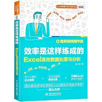 效率是這樣練成的：Excel高效數據處理與分析(案例視頻精華版)