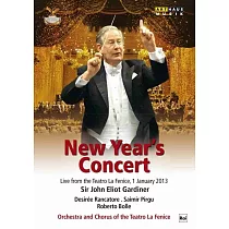 2013年威尼斯鳳凰歌劇院新年音樂會 DVD / 蘭卡托蕾(女高音)、皮爾古(男高音)、賈第納(指揮)鳳凰歌劇院樂團