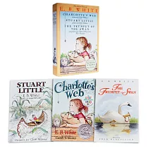 《夏綠蒂的網》：E. B. 懷特兒童經典三部曲 Charlotte’s Web， Stuart Little， & the Trumpet of the Swan