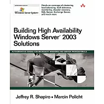 Building High Availability Windows Server 2003 Solutions