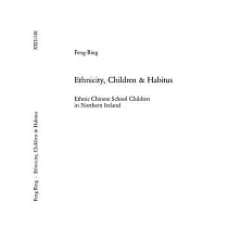 Ethnicity， Children & Habitus： Ethnic Chinese School Children in Northern Ireland