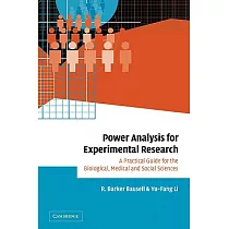 Power Analysis for Experimental Research： A Practical Guide for the Biological， Medical And Social Sciences