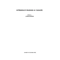 Intermediate Readings in Tagalog