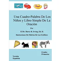 Una Cuadro─palabra De Los Ninos Y Libro Simple De La Oracion