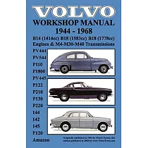 Volvo 1944─1968 Workshop Manual Pv444， Pv544， P110， P1800， Pv445， P122， P120 & Amazon， P210， P130， P220， 144， 142 & 145