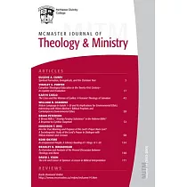 McMaster Journal of Theology and Ministry 2012─2013