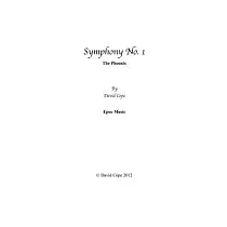 Symphony No. 1： The Phoenix