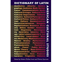 Dictionary of Latin American Cultural Studies