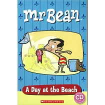 Scholastic Popcorn Readers Starter Level： Mr. Bean： A Day at the Beach with CD