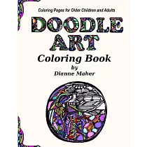 Doodle Art Coloring Book