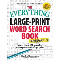 The Everything Large─Print Word Search Book： More Than 120 Puzzles