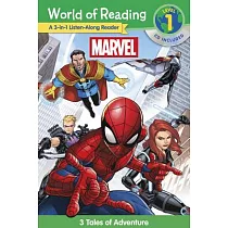 World of Reading： Marvel Level 3合1故事集(附CD)