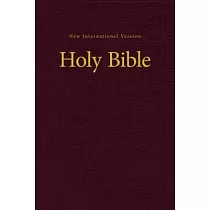 NIV， Value Pew and Worship Bible， Hardcover， Burgundy