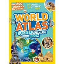 World Atlas Sticker Activity Book