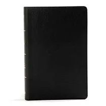 KJV Large Print Personal Size Reference Bible， Black Leathertouch