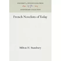 French Novelists of Today