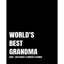 World’’s Best Grandma Planner： 2─Year 2020─ 2021 Productivity Journal Daily / Weekly Monthly Dated Calendar Year Goal Setting Planner Organizer Track