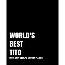 World’’s Best Tito Planner： 2─Year 2020─ 2021 Productivity Journal Daily / Weekly Monthly Dated Calendar Year Goal Setting Planner Organizer Track