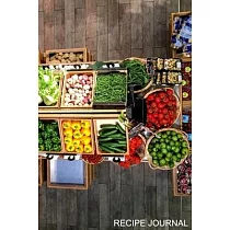 Recipe Journal： Recipe Journal ─ 6"x9" ─ 120 Lined pages ─ Recipe Recording Notebook ─ Matte Cover