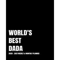 World’’s Best Dada Planner： 2─Year 2020─ 2021 Productivity Journal Daily / Weekly Monthly Dated Calendar Year Goal Setting Planner Organizer Track