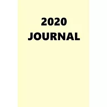 2020 Journal Cream White Color 204 Pages 204 Pages： (Notebook， Diary， Blank Book)