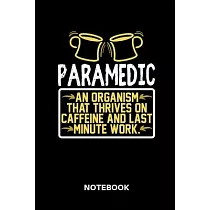 Paramedic ─ Notebook： Lined notebook for paramedics to track all informations of daily work life for men and women