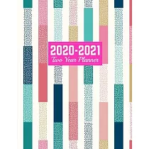 2020─2021 Two Year Planner： Neat Calendar Year Vision Planner (January 2020 ─ December 2021) ─ Monthly and Weekly Schedule Organizer and Journal ─