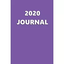 2020 Journal Violet Color 204 Pages： (Notebook， Diary， Blank Book)