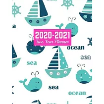 2020─2021 Two Year Planner： Neat Calendar Year Vision Planner (January 2020 ─ December 2021) ─ Monthly and Weekly Schedule Organizer and Journal ─