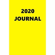 2020 Journal Yellow Color 204 Pages： (Notebook， Diary， Blank Book)