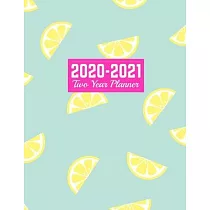 2020─2021 Two Year Planner： Trendy Calendar Year Vision Planner (January 2020 ─ December 2021) ─ Monthly and Weekly Schedule Organizer and Journal