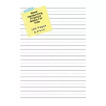Blank Handwriting Practice Books For Kids ─ 150 pages 8.5" x 11"： Cursive Handwriting Books For Children