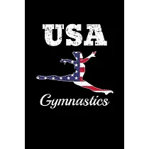 USA Gymnastics： Reading Notebook Journal For Acrobatics Sports Lovers And Gymnastics Fans