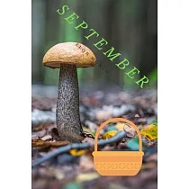 September： Month Notebook， Journal， Diary (110 Pages， Blank， 6 x 9)