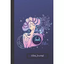 Libra Journal： Planner and Brain Map Diary： Gift Astrology Zodiac Sun Sign Notebook