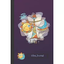 Libra Journal： Planner and Brain Map Diary： Gift Astrology Zodiac Sun Sign Notebook